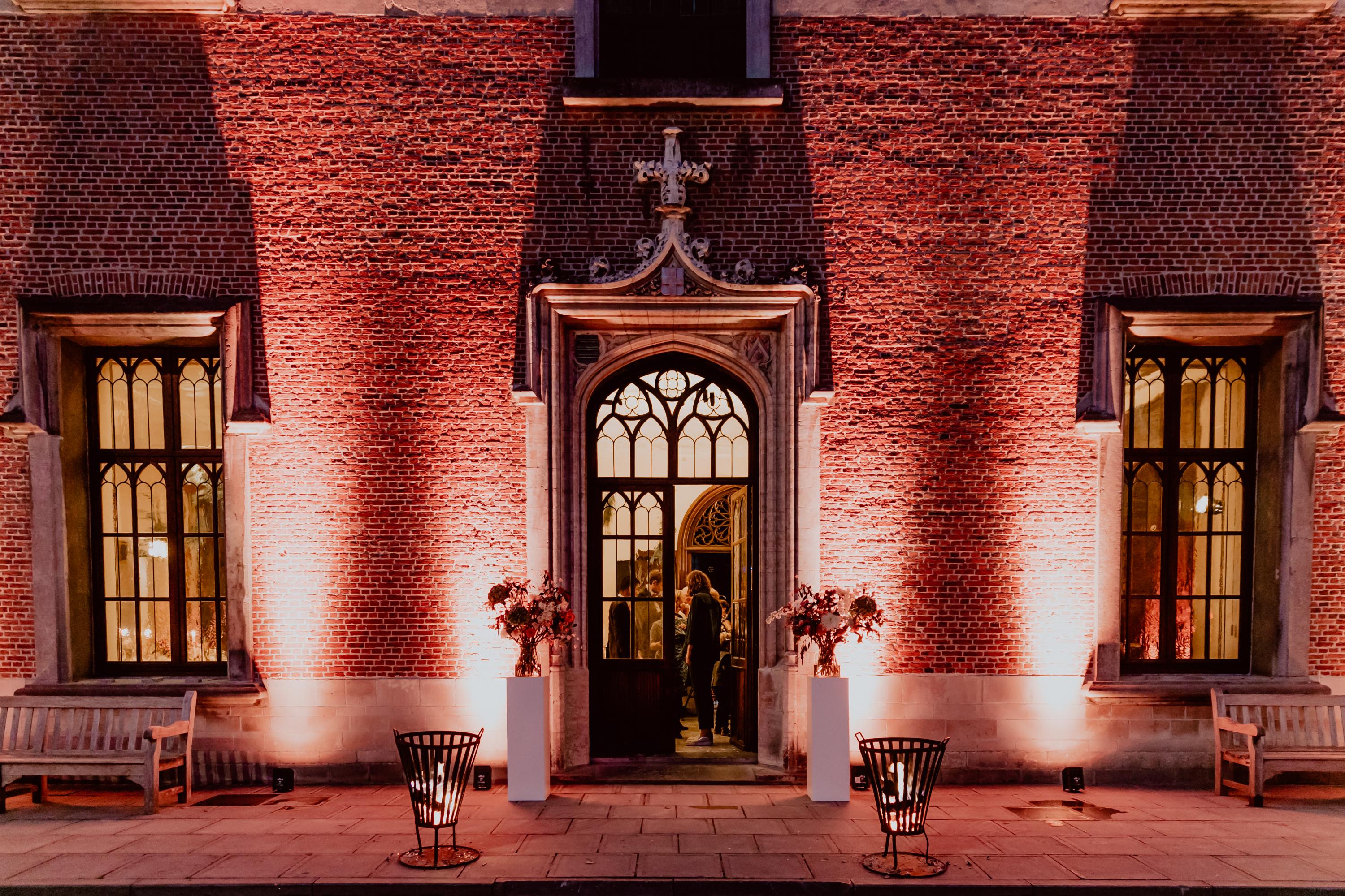 entrance of a party hall